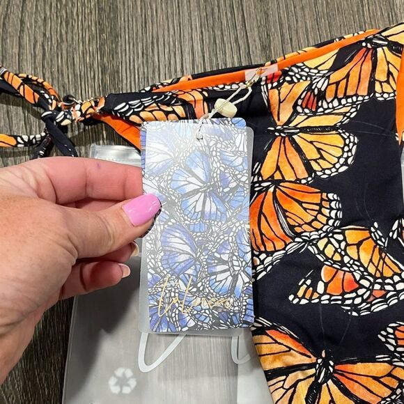 NWT Toluca Rita Midi Bikini Bottom Monarch Size S - Picture 3 of 7